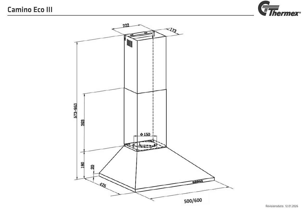 Camino Eco III 50 cm